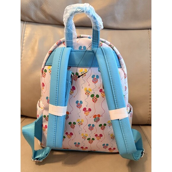 Disney World 50th Epcot Balloon Loungefly Backpack Vault Collection NEW main image 4